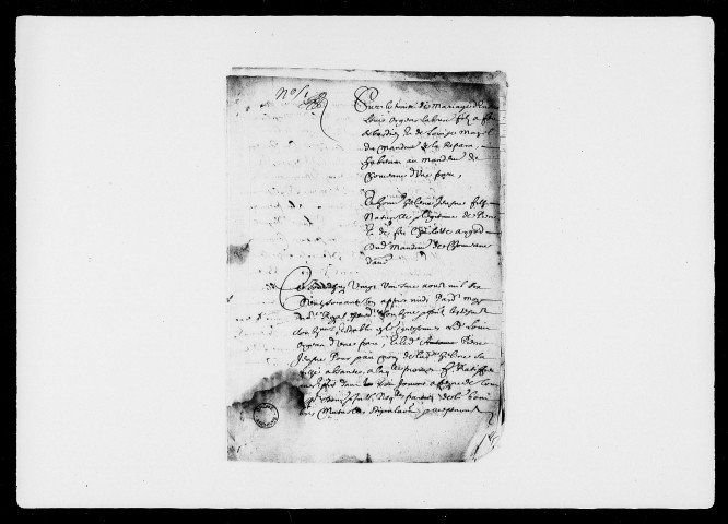 21 août 1661-12 mars 1664