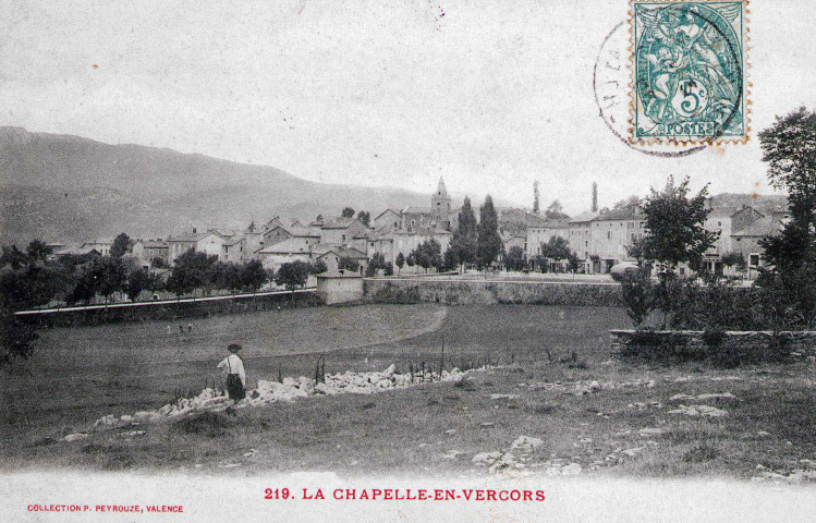 Vue générale du village.