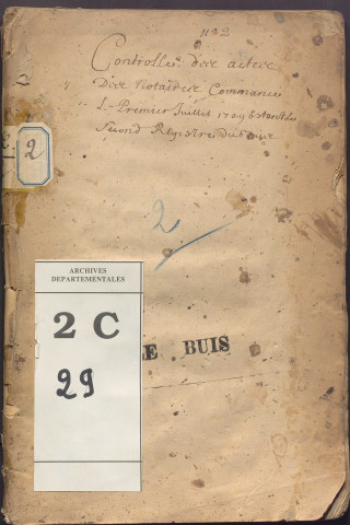 1er juillet 1709-24 mars 1711