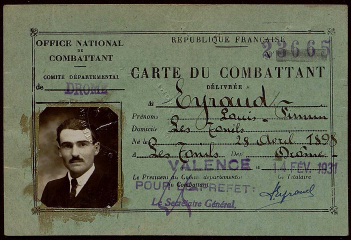 Eyraud, Louis Firmin