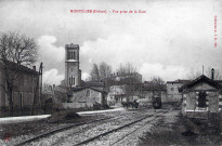 La gare du tramway de la ligne Chabeuil Bourg-de-Pèage.