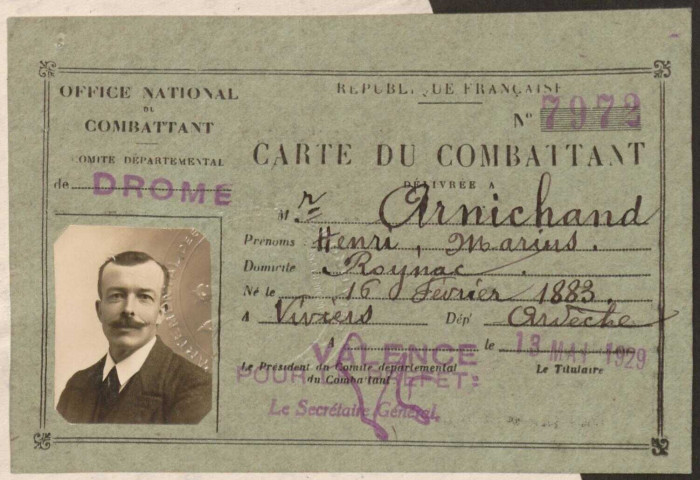 Archinand, Henri Marius