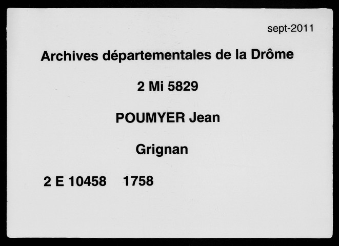 22 janvier-21 août 1758