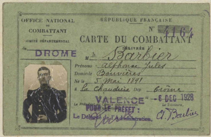 Barbier, Alphonse Jules