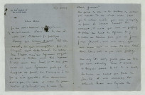 LAS relative à madame Le Cardonnel.