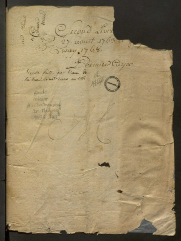 27 avril 1763-25 mai 1768