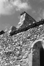 La Bâtie-Rolland.- Façade sud de la chapelle Saint-Roch.