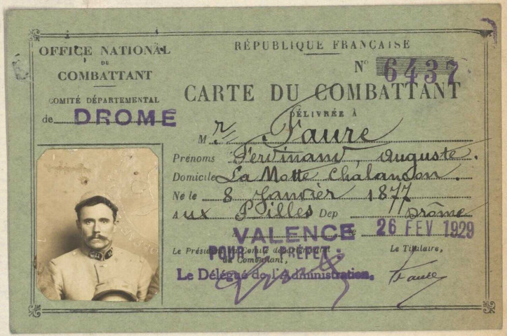 Faure, Ferdinand Auguste