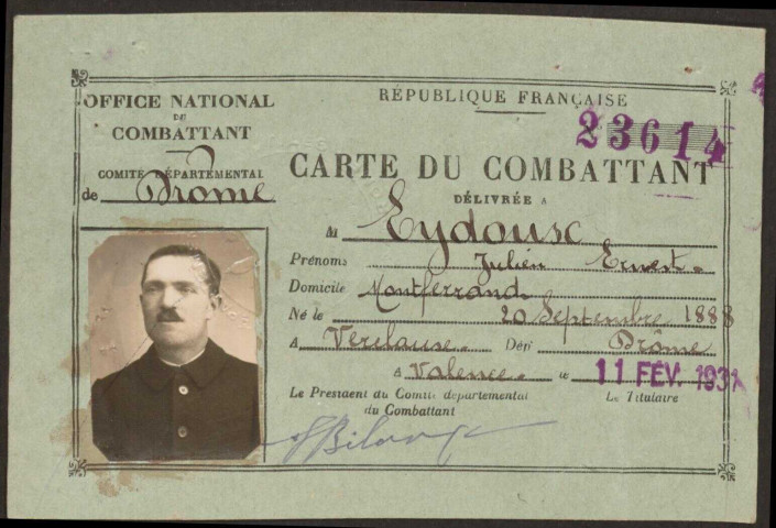 Eydoux, Julien Ernest