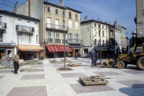 Valence.- Les premières rues piétonnes.