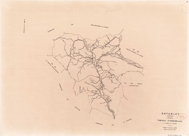 Tableau d'assemblage. 1988.