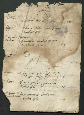 17 décembre 1664-30 décembre 1665