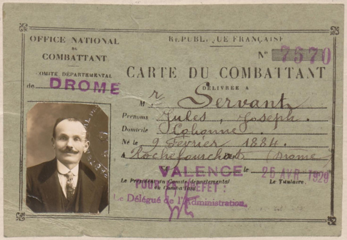 Servant, Jules Joseph