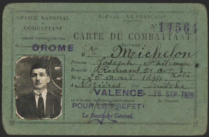 Michelon, Joseph Philémon