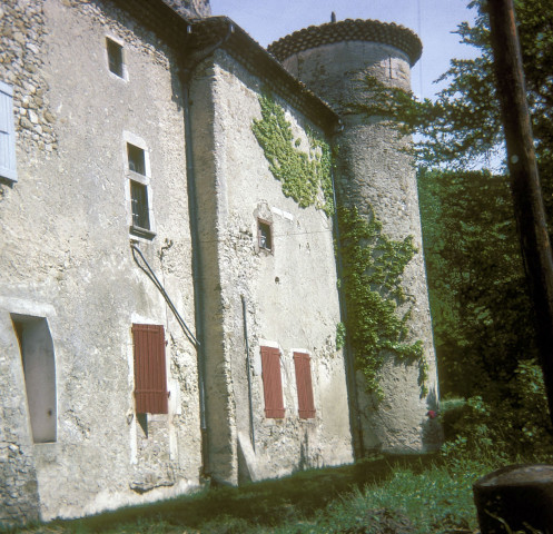 Saoû.- Le château d'Eurre.