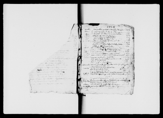 Répertoire général (1701-1743).