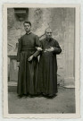 Photographie de Louis Le Cardonnel et du Père Hyvernat.