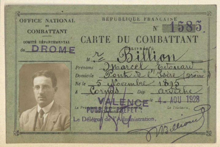 Billion, Marcel Édouard