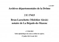 27 juillet 1811-9 août 1812