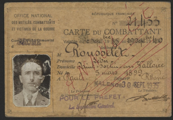 Rousselet, Léon Henri