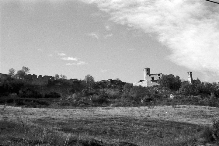 Rochebrune. - Vue générale du village.