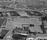 Vue aérienne de la piscine olympique.