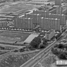 Vue aérienne du quartier du Polygone.