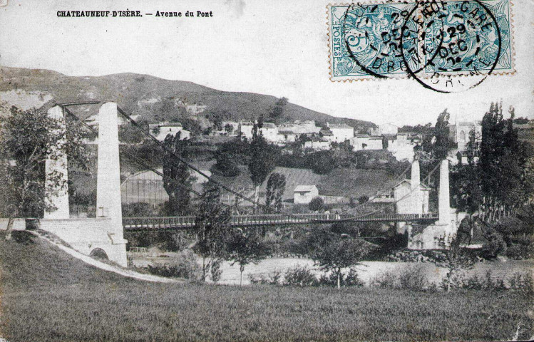 Pont sur l'Isère.