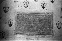 Valaurie.- Inscription de la nef de l'église Saint-Martin.