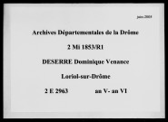 4 vendémiaire an V-6 nivôse an VI