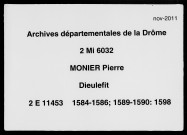 février-décembre 1584