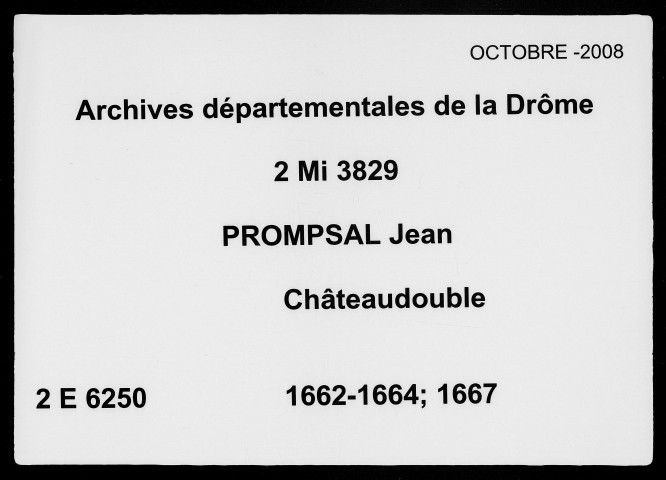 1er janvier 1662-27 février 1667