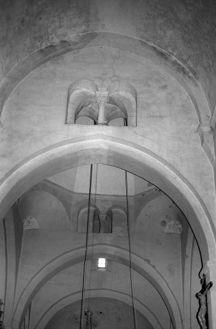 Saint-Marcel-lès-Sauzet. - La voûte de la nef de l'église Saint-Marcel.