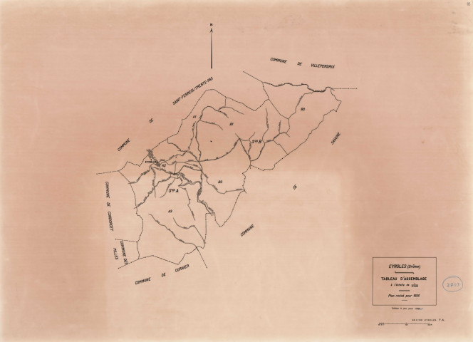 Tableau d'assemblage. 1988.