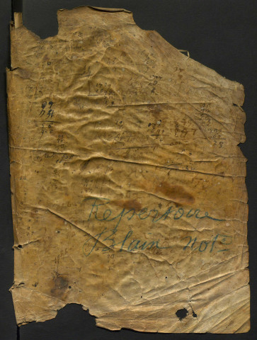 Répertoires annuels (1621-1659).