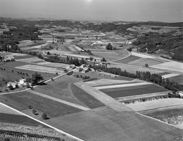 Charmes-sur-l'Herbasse. - Vue aérienne du quartier du Cabaret Neuf.