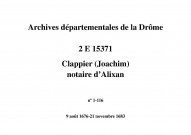 9 août 1676-21 novembre 1683