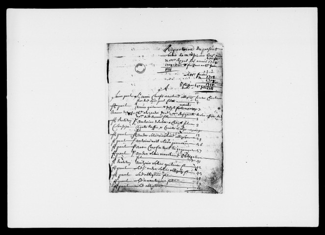 12 février 1708-8 juin 1711