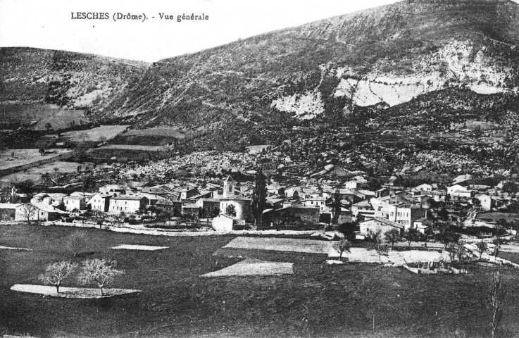 Vue générale du village.