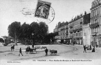 Boulevard d'Alsace, à gauche le cinéma l'Alhambra inauguré le 1er avril 1909.