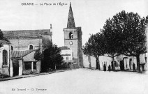 Grâne - Le clocher.