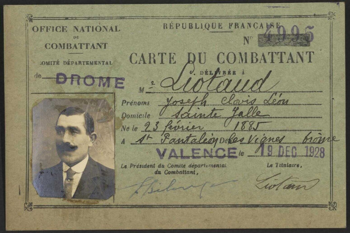 Liotaud, Joseph Clovis Léon