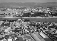 Valence.- Vue aérienne de la ville et des Granges (Ardèche).