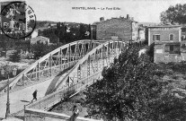 Montélimar.- Le pont Gustave Eiffel sur le Roubion.