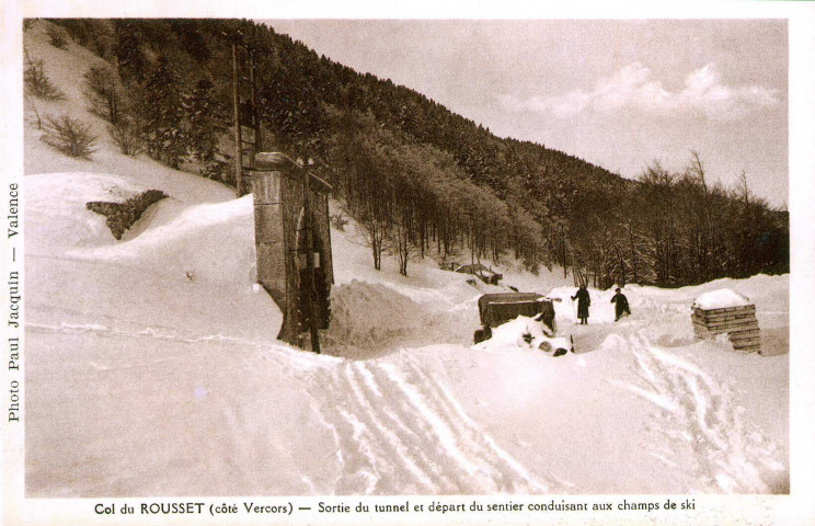 Le col du Rousset.