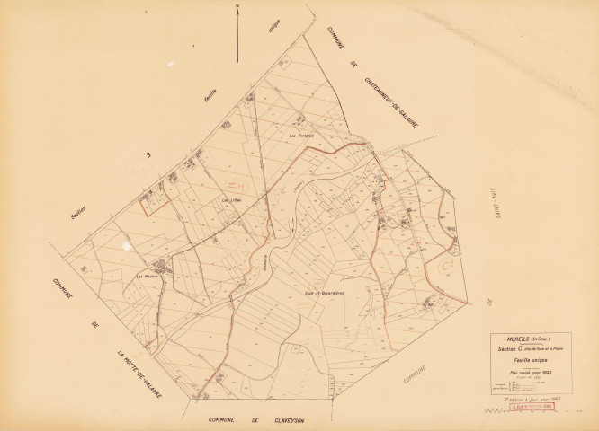 C, La Suze et Plaine. 1963.