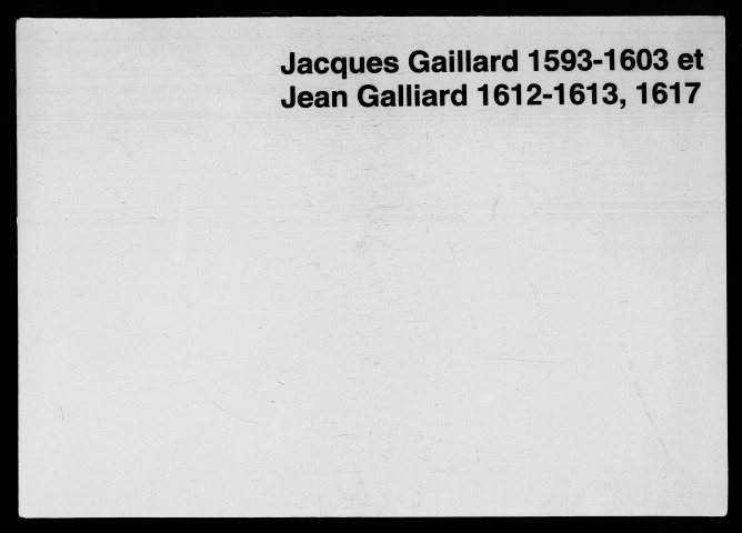 2 janvier-3 septembre 1593