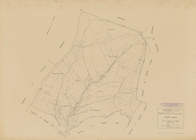 A, Col de la Bataille. 1938.