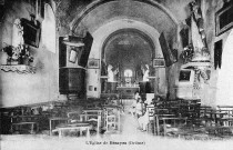 L'intérieur de l'église Saint-Étienne.