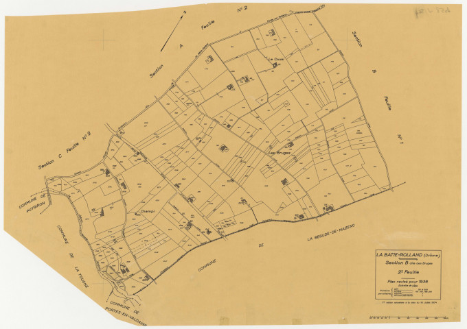 B2, Les Bruges. 1974.